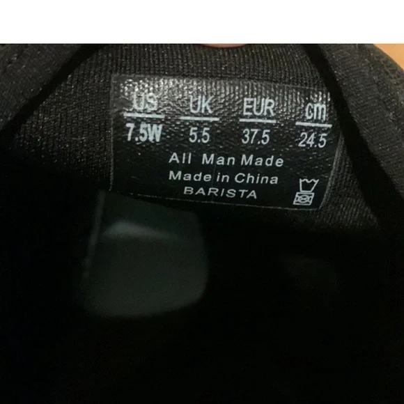 Bzees Washable Barista Black Ankle Boots, Womens 7.5 complete comfort - Picture 4 of 6